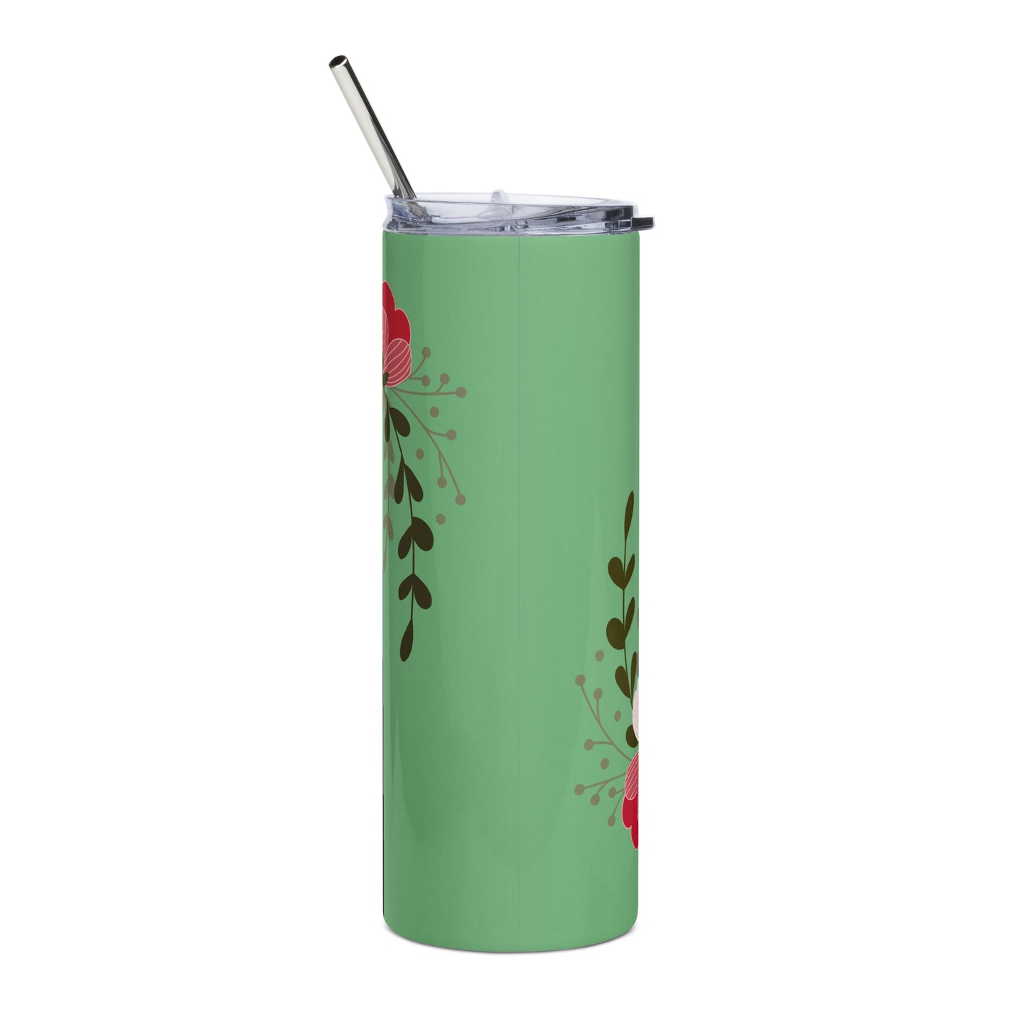 FLORAL LEARN THE SIGNS | STAINLESS STEEL TUMBLER