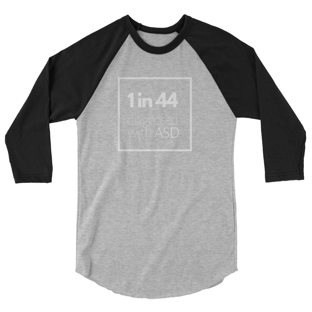 1 in 44 Collection Baseball 3/4 sleeve