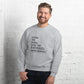 Men/Women Learn The Signs Crew Neck