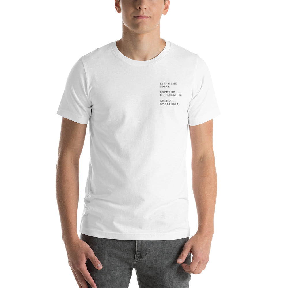 Embroidered Learn the Signs Shirt