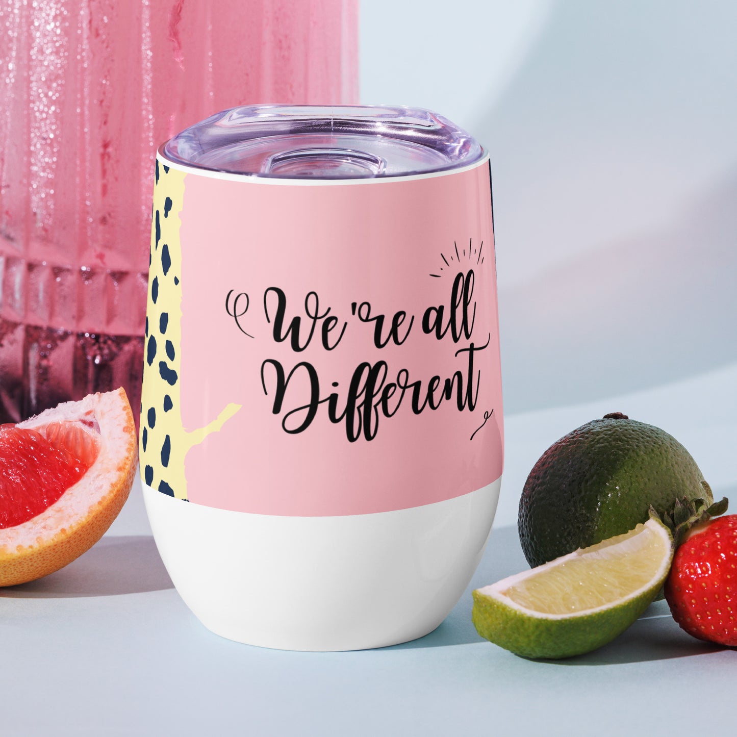 WE'RE ALL DIFFERENT | WINE TUMBLER