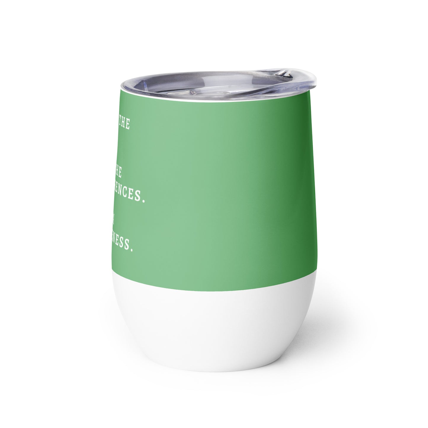 LOVE THE DIFFERENCES GREEN | WINE TUMBLER
